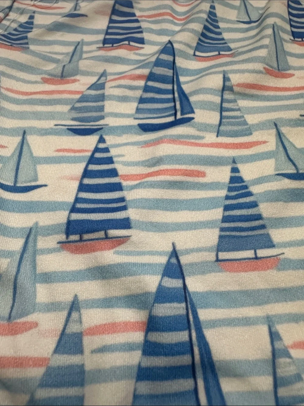 Griffy & Drake Sailboat Ruffle Dog Shirt 2XL